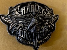 2005 Harley-Davidson Motor Cycles 4"x3" Belt Buckle Eagle Wings