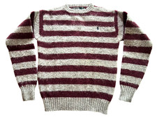 VINTAGE POLO RALPH LAUREN CLASSIC WOOL CREWNECK SWEATER BOYS GIRLS KIDS SIZE 16