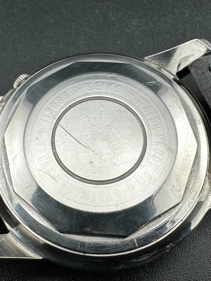 Мужские автоматические часы Seiko Seikomatic Self Dater 39j дата серебристый циферблат 37 мм J13085 - Изображение 2 из 4