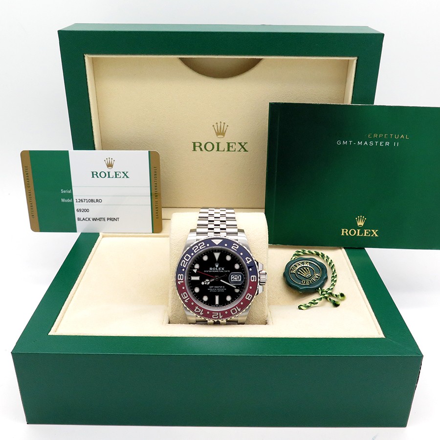 Rolex 126710BLRO GMT Master II on Jubilee image 2