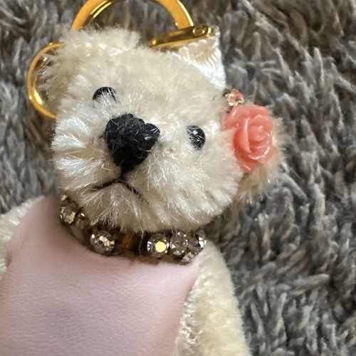 Authentic Rare Prada Bear Charm Keychain Bear Teddy Comes With Box - Picture 24 of 24