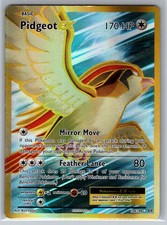 Pidgeot EX 104/108 Ultra Rare Evolutions Pokemon Holo Moderately Played