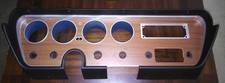 1967 Gto Dash Bezel Black Or Parchment Interior