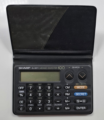 Sharp Memo Master 100 EL-6071 Personal Organizer
