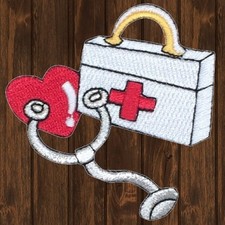 Parche bordado Doctor Nurse — Planchar