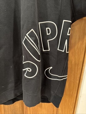 Supreme® x Nike® Arc Crewneck Sweater Black, Size Large, SS22 | eBay