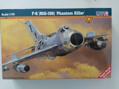 F-6 (MiG 19S) Phantom Killer', 1:72-Mister Craft-NO DECAL