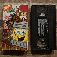 SpongeBob SquarePants Lost in Time VHS 2006 N...
