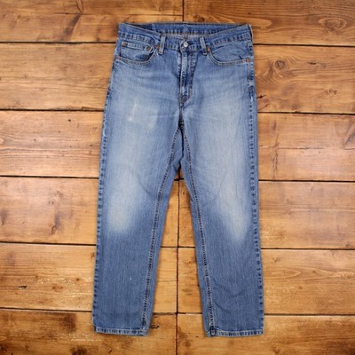 Levis 541 Jeans 34x30 Blau Slim Taper Faded Stonewash Red Tab Denim