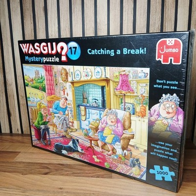 Wasgij - Mystery Puzzle Nr. 17 Catching A Break! 1000 Teile Puzzle
