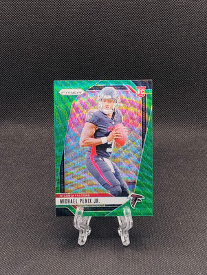2024 Prizm Football Michael Penix Jr RC Green Wave Prizm #378