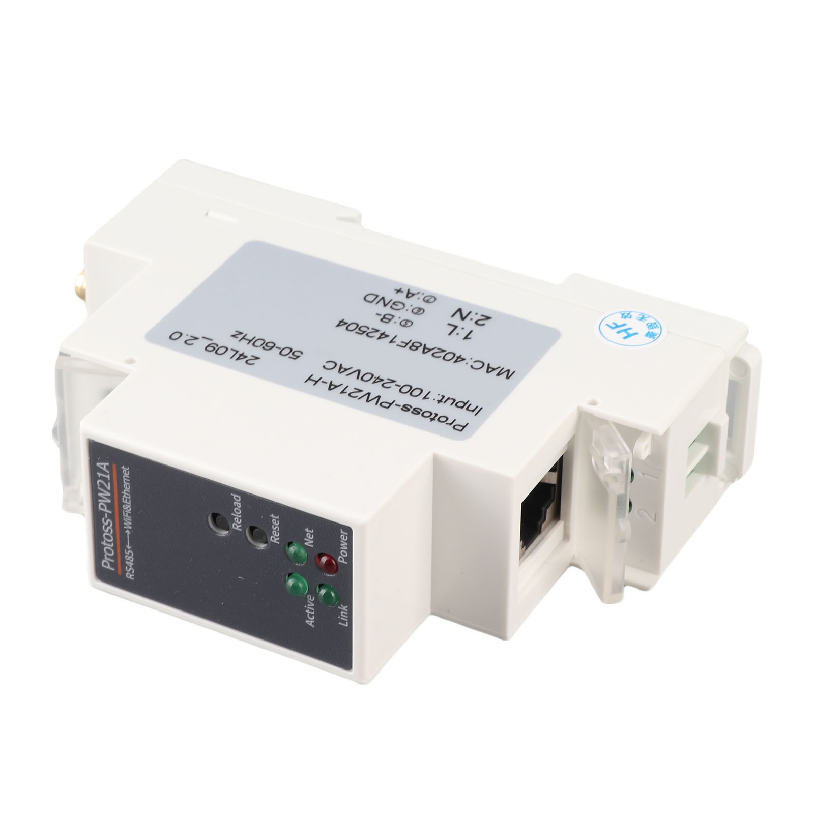 RS485 To WIFI/Ethernet Serial Server IP For ECos With Antenna PW21-H AC 100-240V