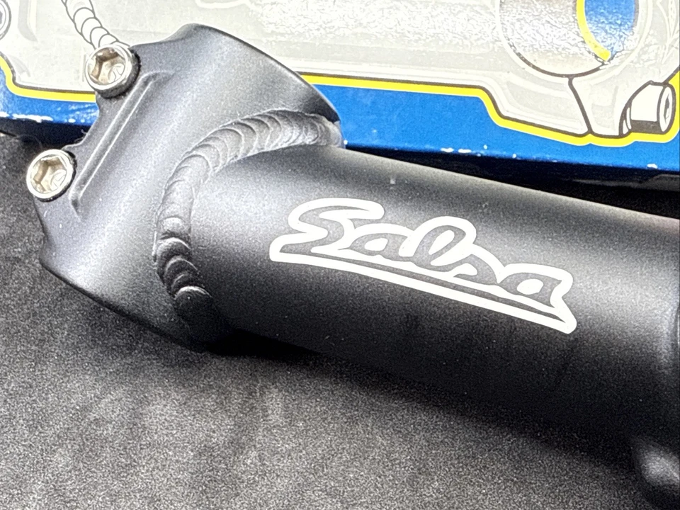 NOS Salsa Moto Ace Alloy 1-1/8" Stem 110mm +/- 10.5° 31.8mm Handlebar Clamp - Image 3 of 4