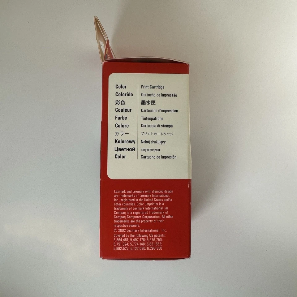 ¡¡Sellado en caja!! Cartucho de tinta Lexmark 60 colores 17g0060 original OEM Foto 2 de 4