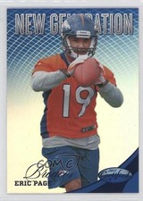 2012 Certified New Generation Mirror Blue 77/100 Eric Page #314 0c4