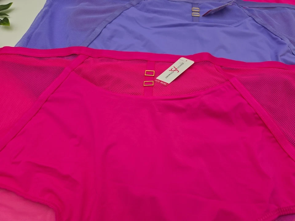 Bragas Ashley Stewart Plus 3pr nuevas con etiquetas talla 30/32 5X rosa intenso púrpura 💗 elásticas 017 Foto 3 de 4