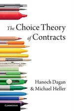 Dagan - Choice Theory of Contracts - New paperback or softback - 43 - X555z