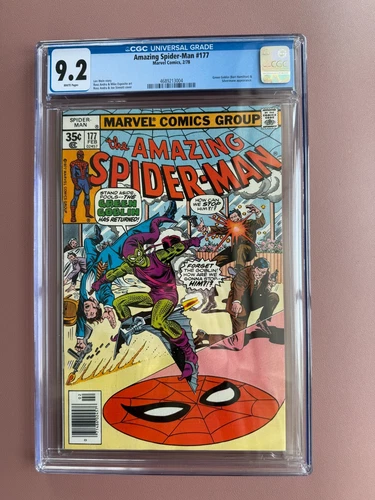 The Amazing Spider-Man #177 (Marvel Comics February 1978) CGC 9.2 WP