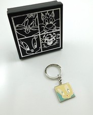 Vintage NOS Warner Brothers Tweety Bird Gift Boxed Classic Keychain Fob 1994