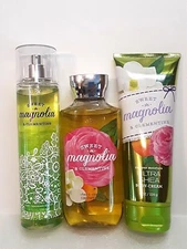BBW Sweet Magnolia & Clementine Ultra Shea Cream Shower Gel Fragrance Mist SET