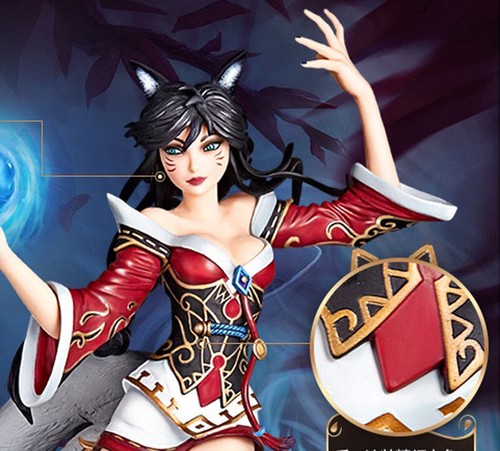 Estatua 48cm League of Legends LOL Ahri Con Caja Figura Modelo EN STOCK - Imagen 3 de 5