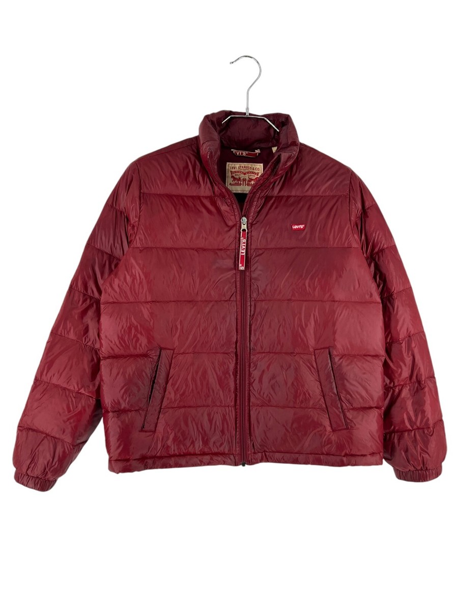 LEVI'S STRAUSS CO Puffer Down Jacket Coat Men Size S