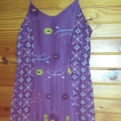 Med spaghetti strap summer dress, dark purple | eBay Med spaghetti strap summer dress, dark purple | eBay