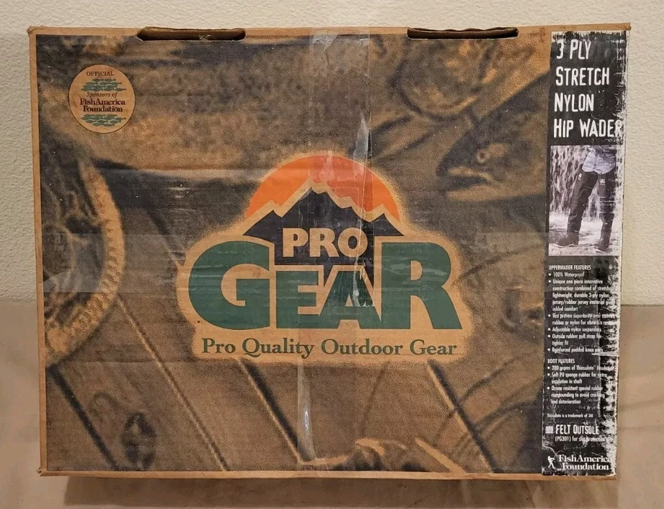 Pro Gear • Hip Waders • Mens Size 9 • PG301 • Brand New/Open Box • Exc Cond! - Image 4 of 4