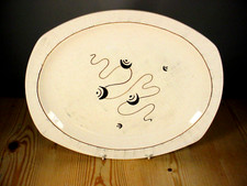 Midwinter Stylecraft "Fantasy" Oval Platter by Jessie Tate