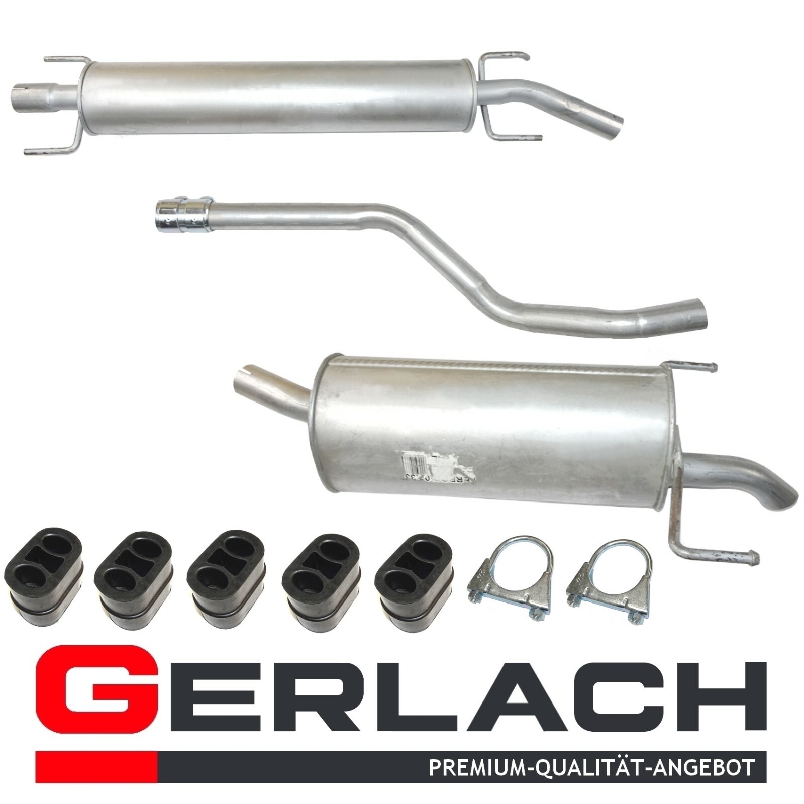 Silencieux d echappement pour Opel Astra H 1.6 16V break