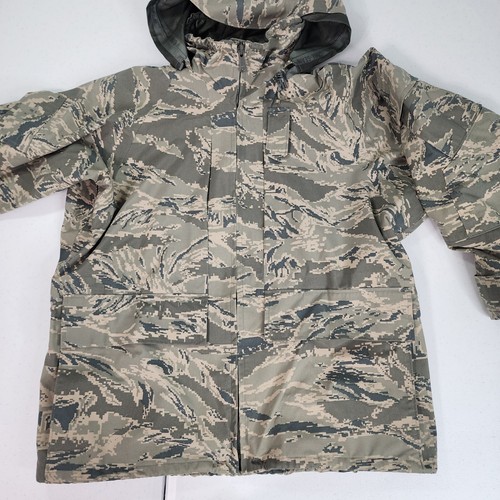 All-Purpose Parka Environmental Camo Air Force, Army Jacket Medium X-Short Used - Picture 2 of 12