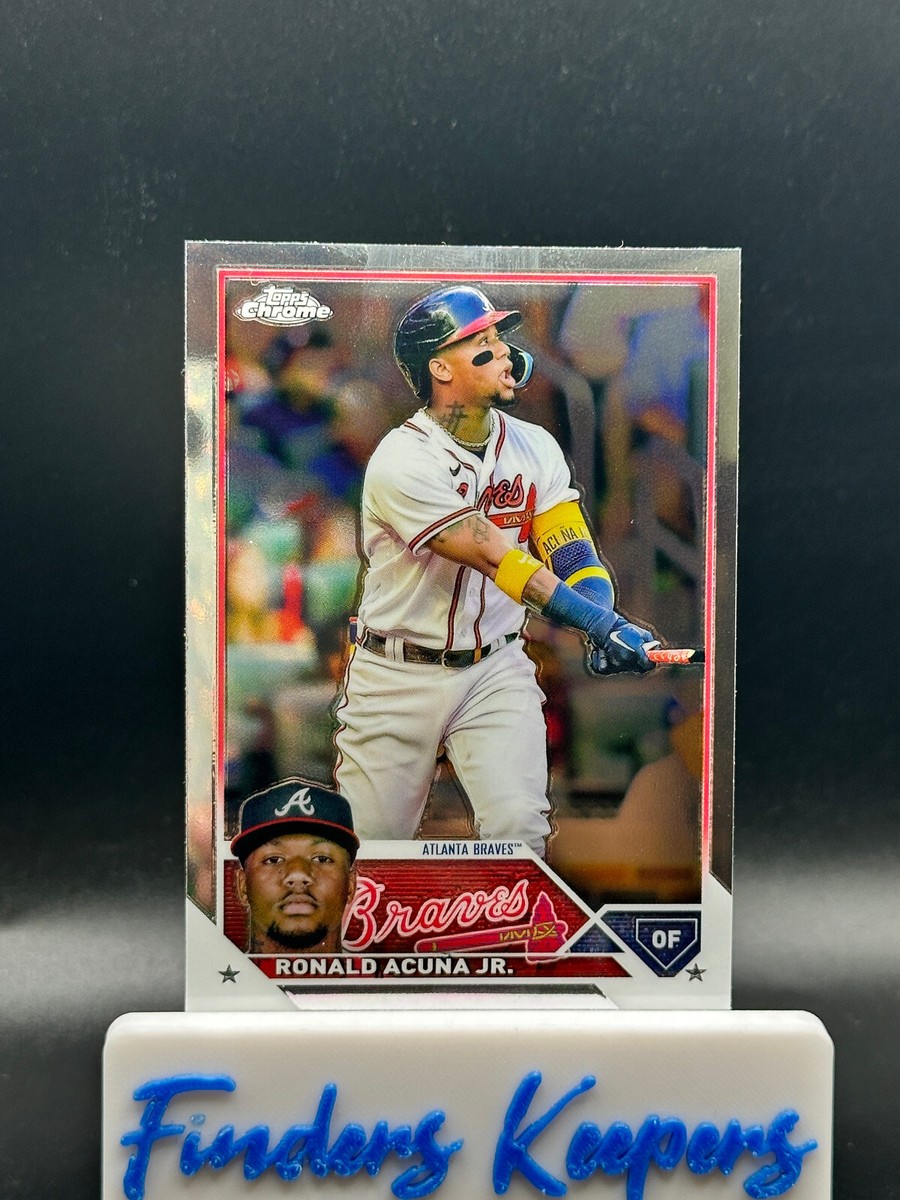 ronald acuna jr 3枚セット 2023 Topps Stars of the MLB Ronald Acuña Jr. #SMLB-3 Atlanta