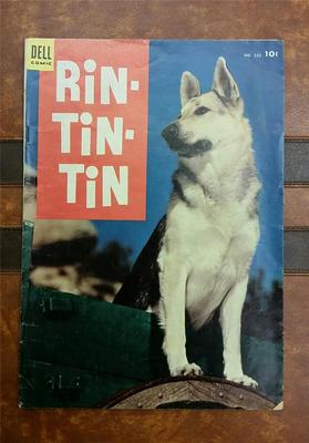 RIN-TIN-TIN COMIC 523 NICE * GOLDEN AGE DELL COMICS DEC 1953