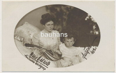AK Maria Gabrielle Prinzess Rupprecht von Bayern, Luitpold (6167x)