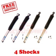 Kit 4 Bilstein 5125 2-2.5 Front Rear Lift Shocks For Jeep Cj Cj5cj7 4wd 59-75
