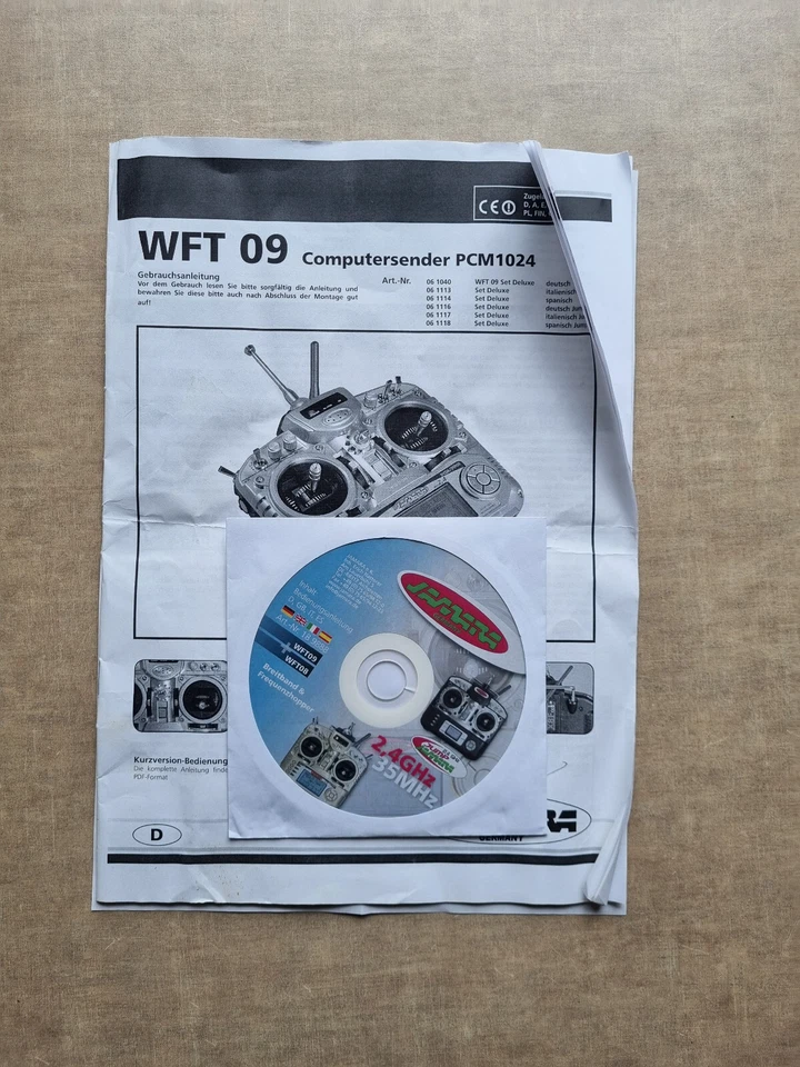 Jamara WFLY WFT09 remote controller set deluxe - Image 4 of 4