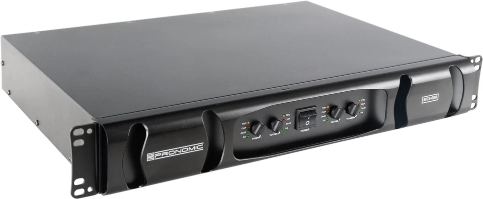 DJ PA Endstufe Verstärker Lautsprecher 3600 Watt HPF LPF 4 Kanäle XLR Class D - Bild 2 von 4