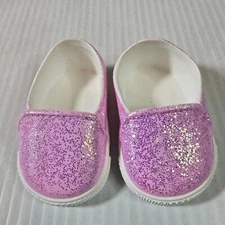 American Girl Doll  Pink Glitter Rubber Rubber Shoes 2020 Truly  Me Meet Outfit