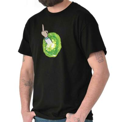 Cartoon Middle Finger Funny Sanchez TV Show Womens or Mens Crewneck T Shirt Tee