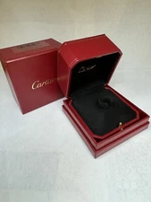 Red Cartier ring box mint in condition ( 4002 ) authentic item .