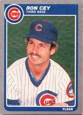 1985 Fleer Baseball Ron Cey