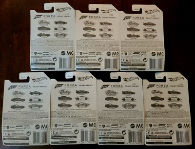 Hot Wheels 2017 Forza Motorsport Compete Set w/Ford Falcon CHASE