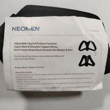 Neomen Posture Corrector Adjustable 21"-28” Back Brace Shoulder Support Clavicle