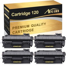 4 Pack 120 C120 Toner Cartridge For Canon 120 D1120 D1150 D1370 D1380 MF6680