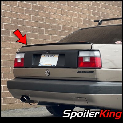 SpoilerKing Rear Trunk Lip Spoiler (Fits: Volkswagen Jetta MK2 1984-1992) 244L