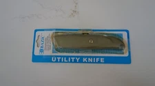 BAZIC UTILITY KNIFE ITEM # 8989 Retractable Blade, Zinc Die Cast Handle
