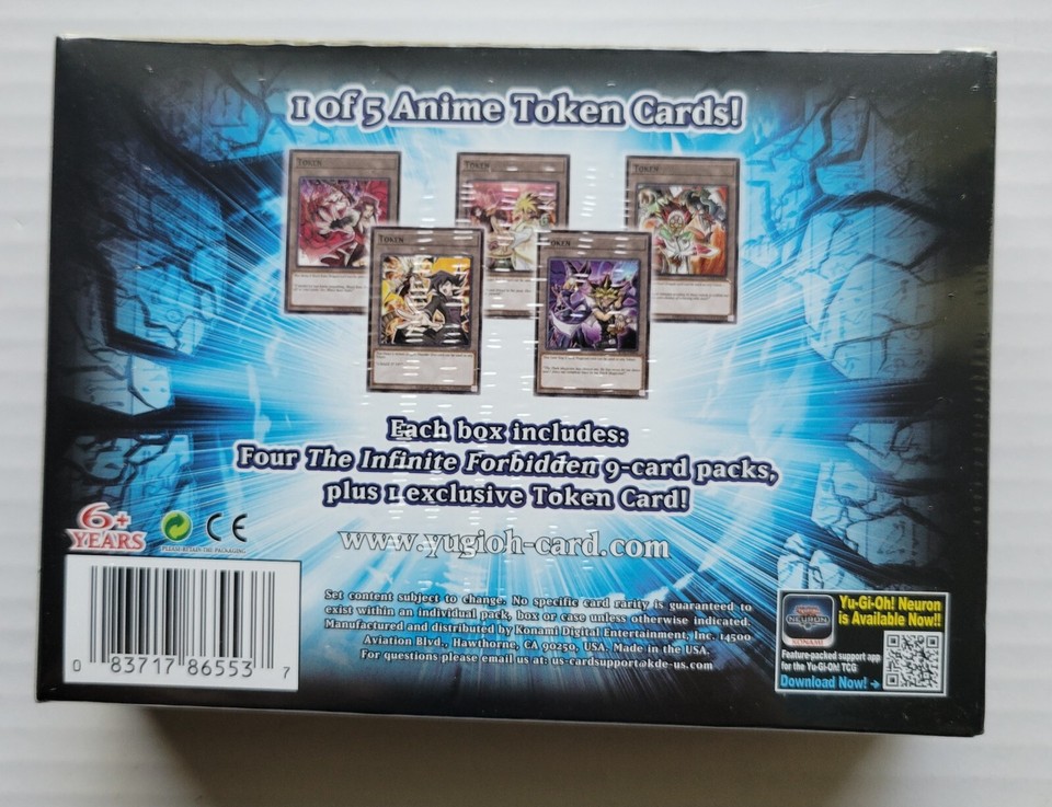 Yugioh Box Price Yu-Gi-Oh! The Infinite Forbidden Booster CASE - Factory Sealed 1st Edition (12 Boxes) Yugioh Cards Booster Box Yugioh Box Price Yu-Gi-Oh! The Infinite Forbidden Booster CASE - Factory Sealed 1st Edition (12 Boxes) Yugioh Cards Booster Box