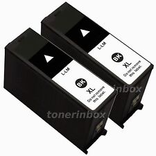 2 Pack 100XL Black Ink Cartridge For Lexmark S301 S305 S405 S505 S605 S815 S816