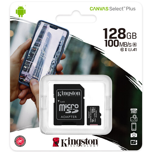 KINGSTON A1 100MBs micro SD SDHC SDXC MEMORY CARD 256GB 128GB 64GB 32GB 16GB LOT - Picture 6 of 8