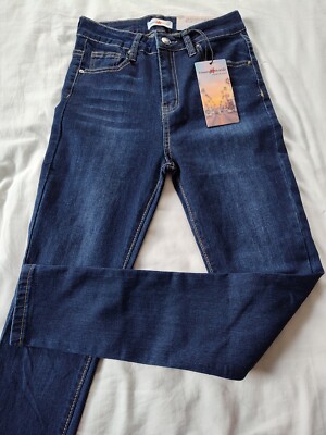 YOUNG SAINTS (NWT) Premium Denim 1B Basic Clean 25. Size 3. 26'' Inseam.  